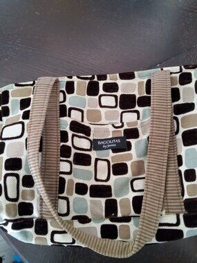 Bagolitas Tote with Mid Century modern vibe
